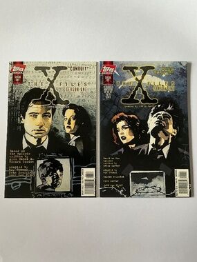 The X-Files Topps Comics Season One Deep Throat and Conduit